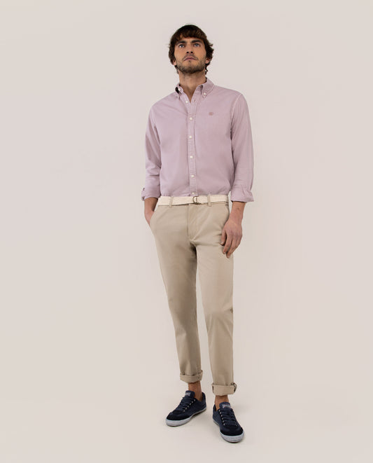 Pantalón Chino Básico Tostado