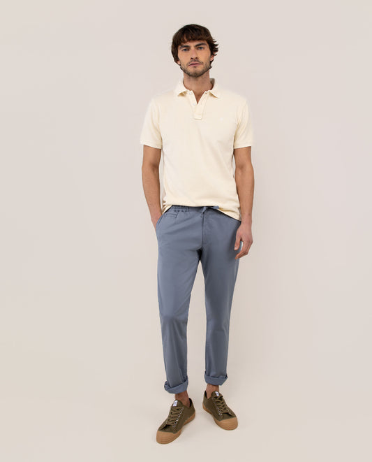 Pantalón Judo Azul Medio