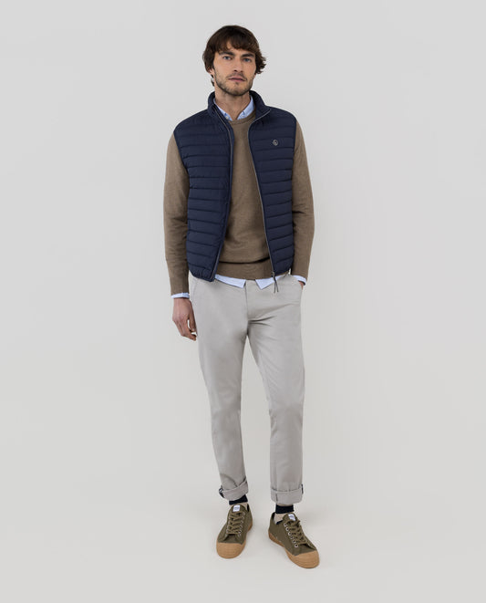 Chaleco Básico Acolchado Marino