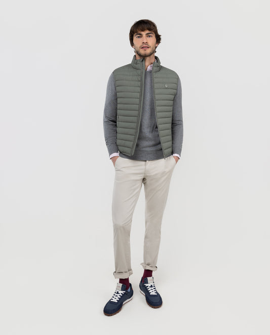 Chaleco Básico Acolchado Verde