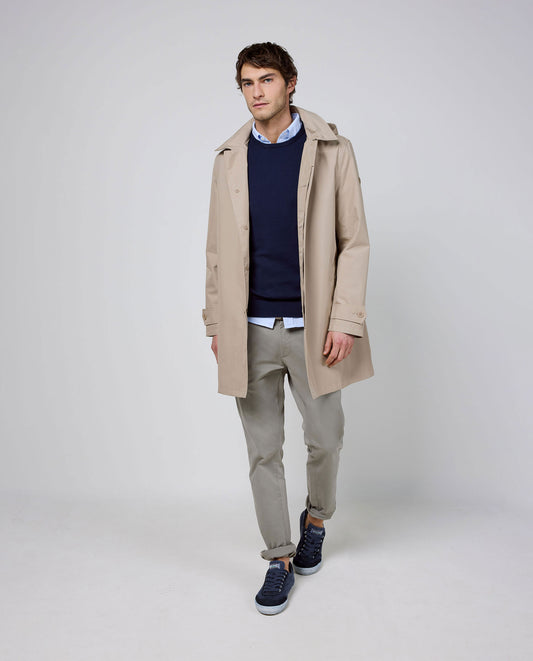 Gabardina Beige