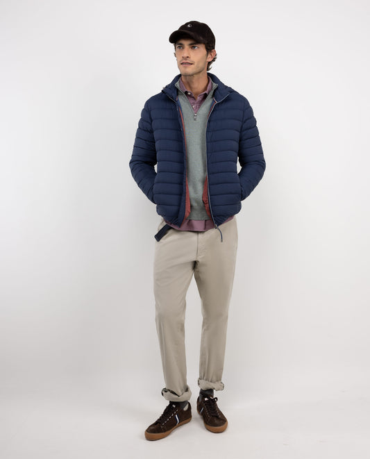 Chaqueta Acolchada Básica Marino