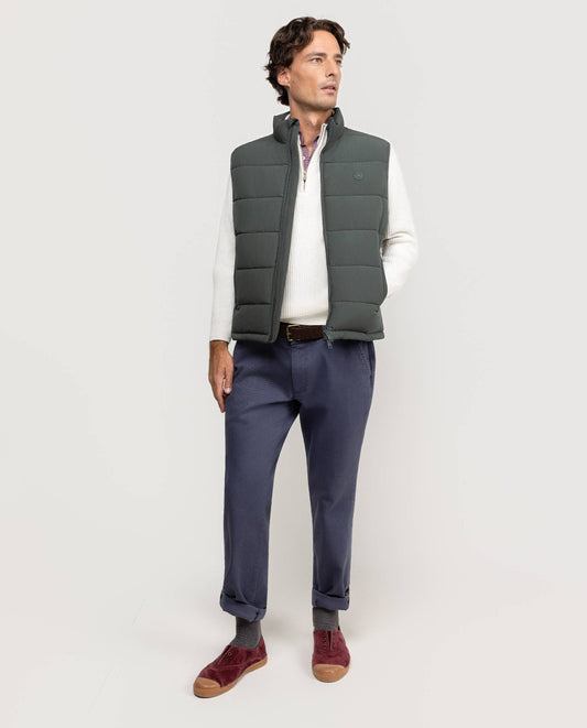 Chaleco Acolchado Grueso Verde