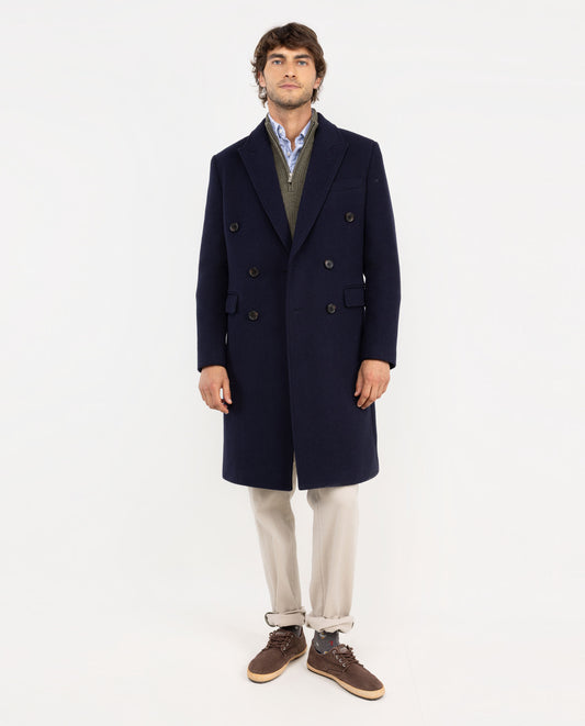 Abrigo Cruzado Marino