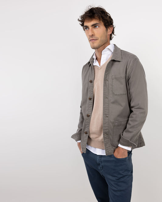 El Ganso Sobrecamisa Algodón Verde para – El Ganso MX