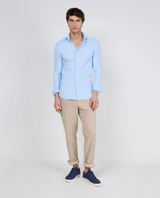 Camisa Sepiia Lisa Azul