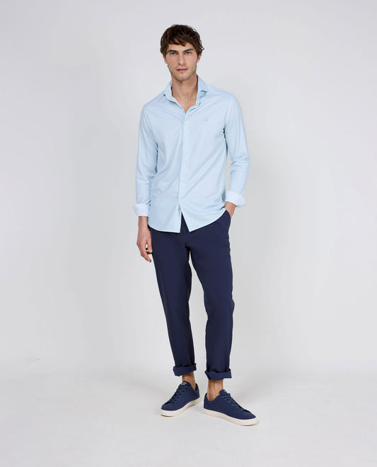 Camisa Sepiia Cuadro Vichy Verde