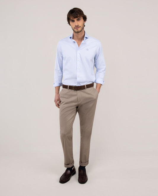 Camisa de Vestir Royal Oxford Celeste
