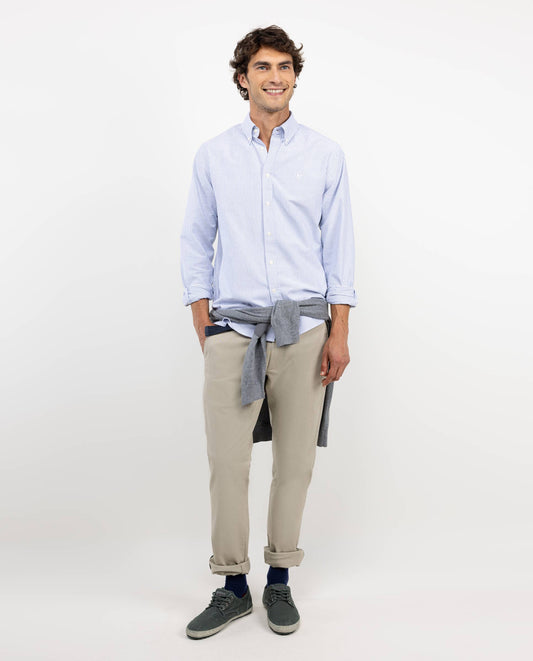 Camisa Oxford Yale Marino