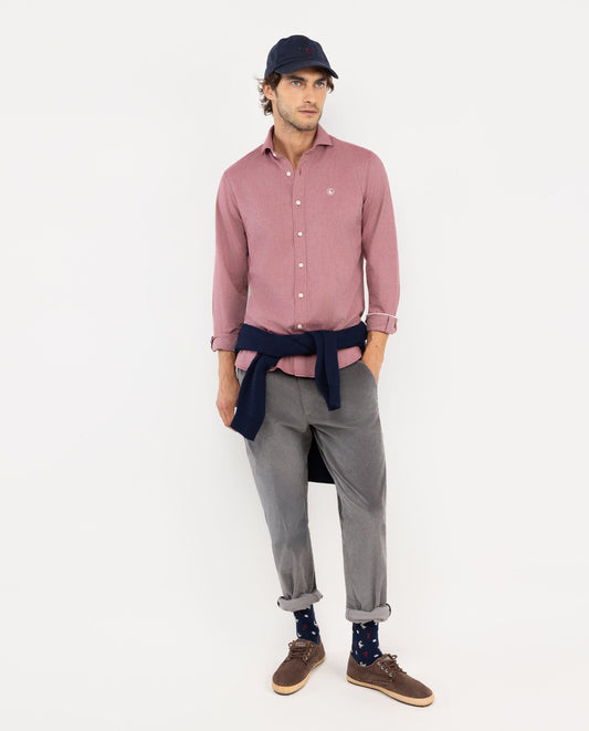 Camisa Viyela Granate