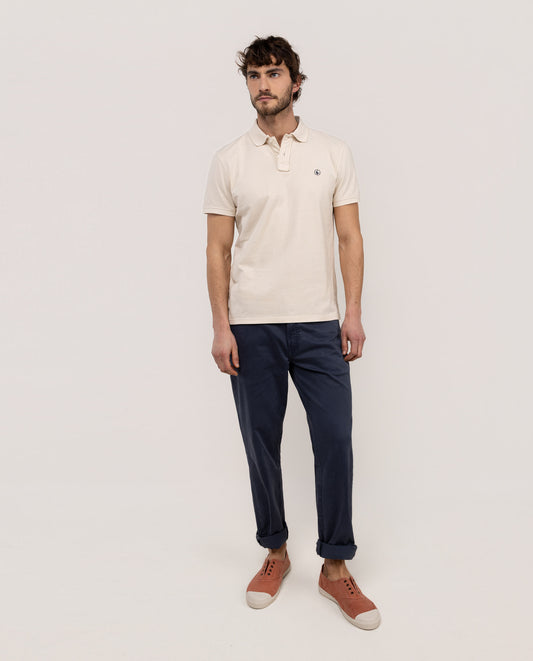Polo Single Jersey Crudo