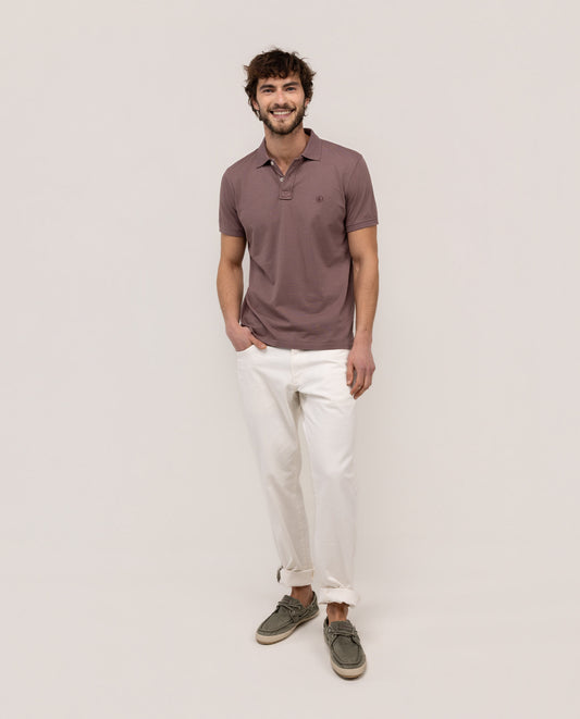 Polo Single Jersey Malva
