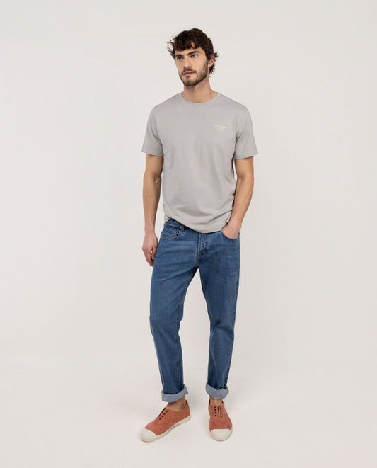 Camiseta Peces Gris