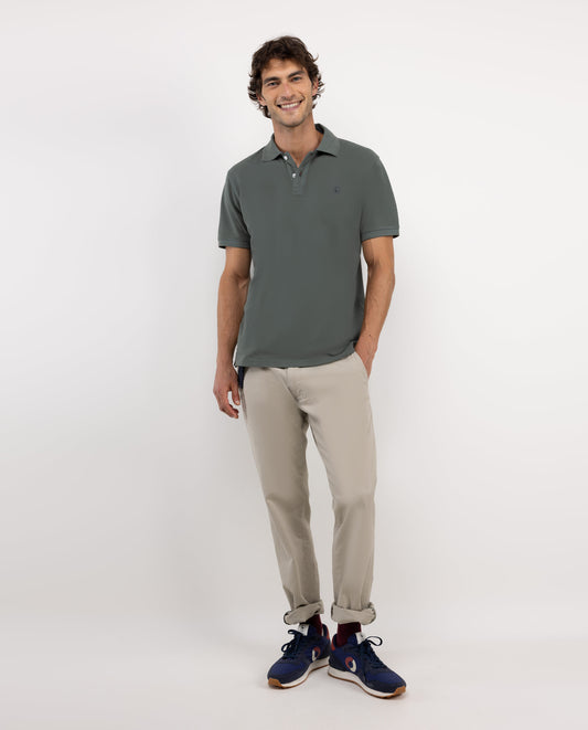 Polo Manga Corta Verde