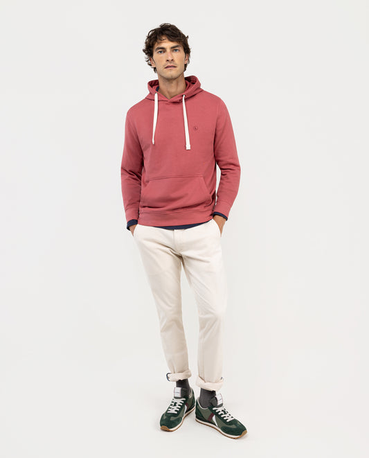 Sudadera Capucha Rojo