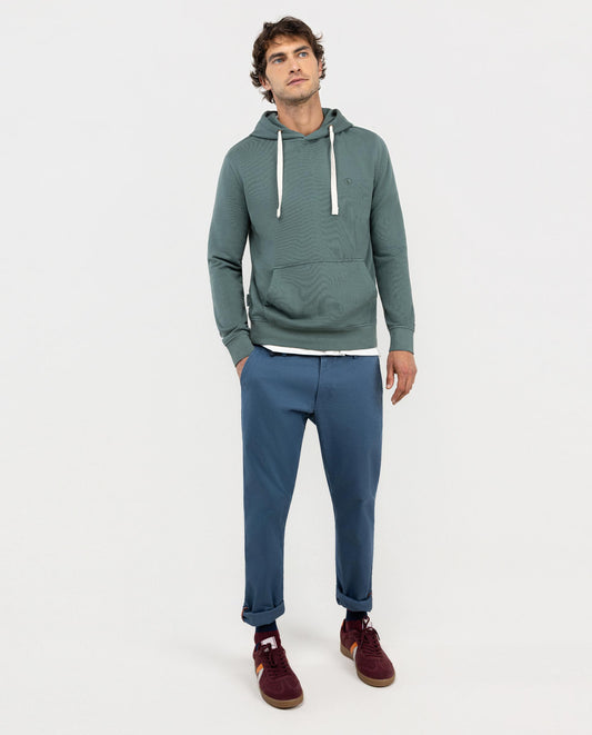 Sudadera Capucha Verde