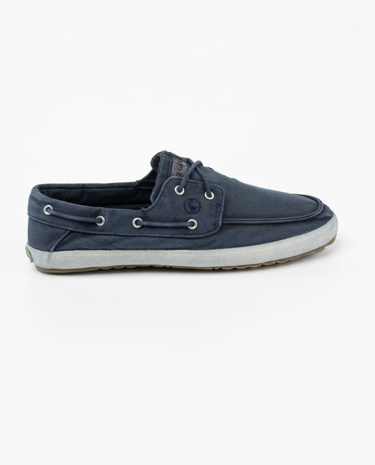 Naútico Garment Dyed Sneaker Canvas Marino