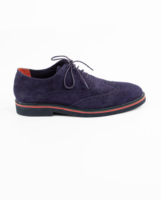 Zapato Oxford Ante Marino