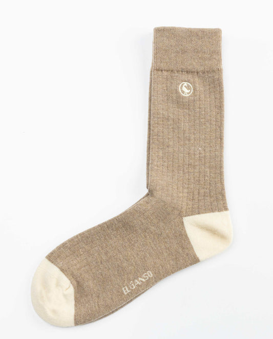 Calcetín Tostado Lana Canalé