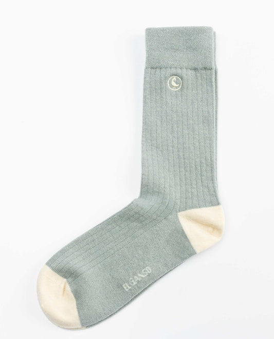 Calcetín Gris Lana Canalé