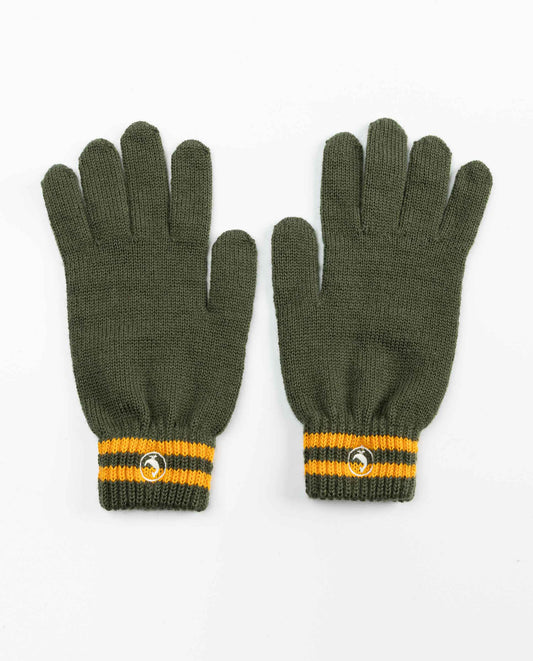 Guantes Lana Verde