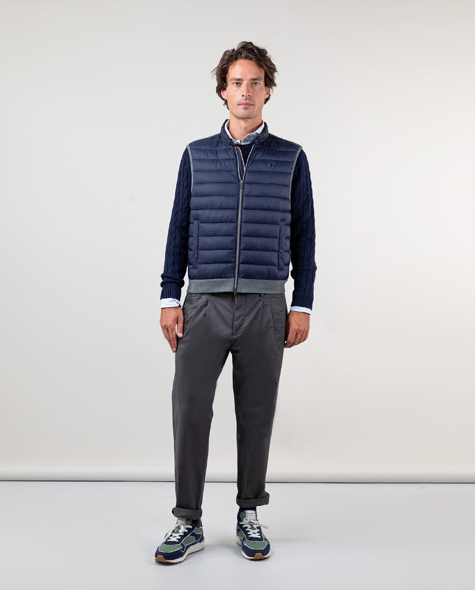 Chalecos de pluma new arrivals de ganso para hombre