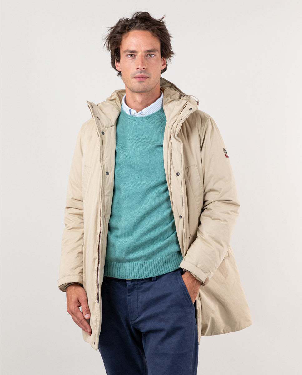 Parka beige sales