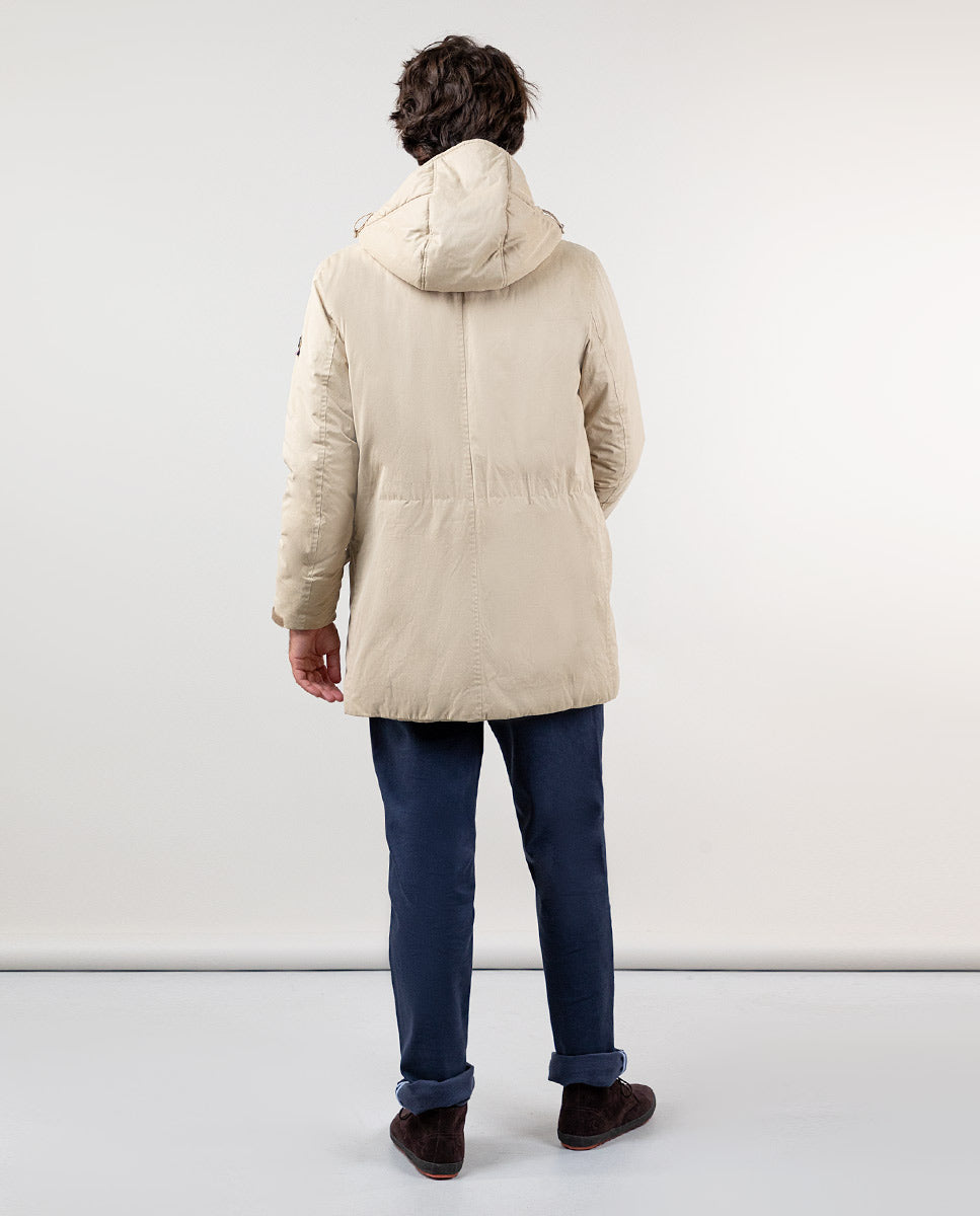 Parka Casual Capucha Beige El Ganso L C7A887 Beige
