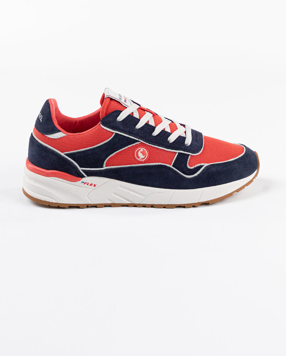 El Ganso Zapatilla El Ganso Flex Marino Rojo para hombre. 44 2D268A Marino
