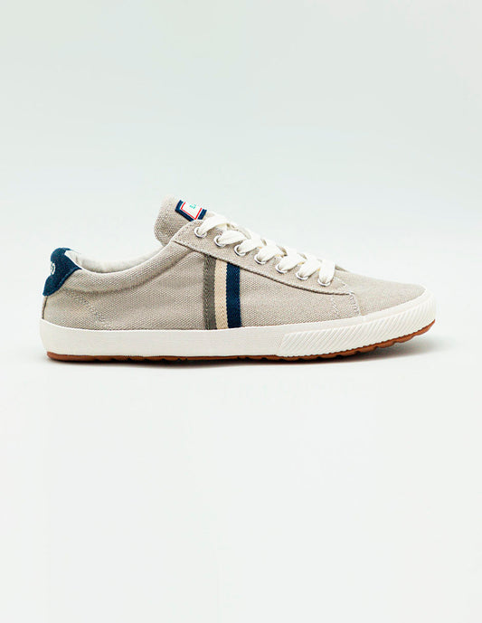 Low Top Washed Canvas Off White